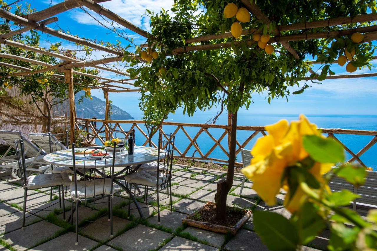 Villa Briganti Seaview Terrace Позітано Екстер'єр фото