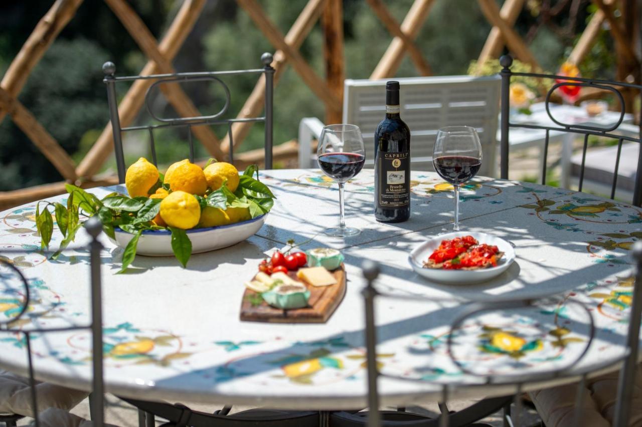 Villa Briganti Seaview Terrace Позітано Екстер'єр фото