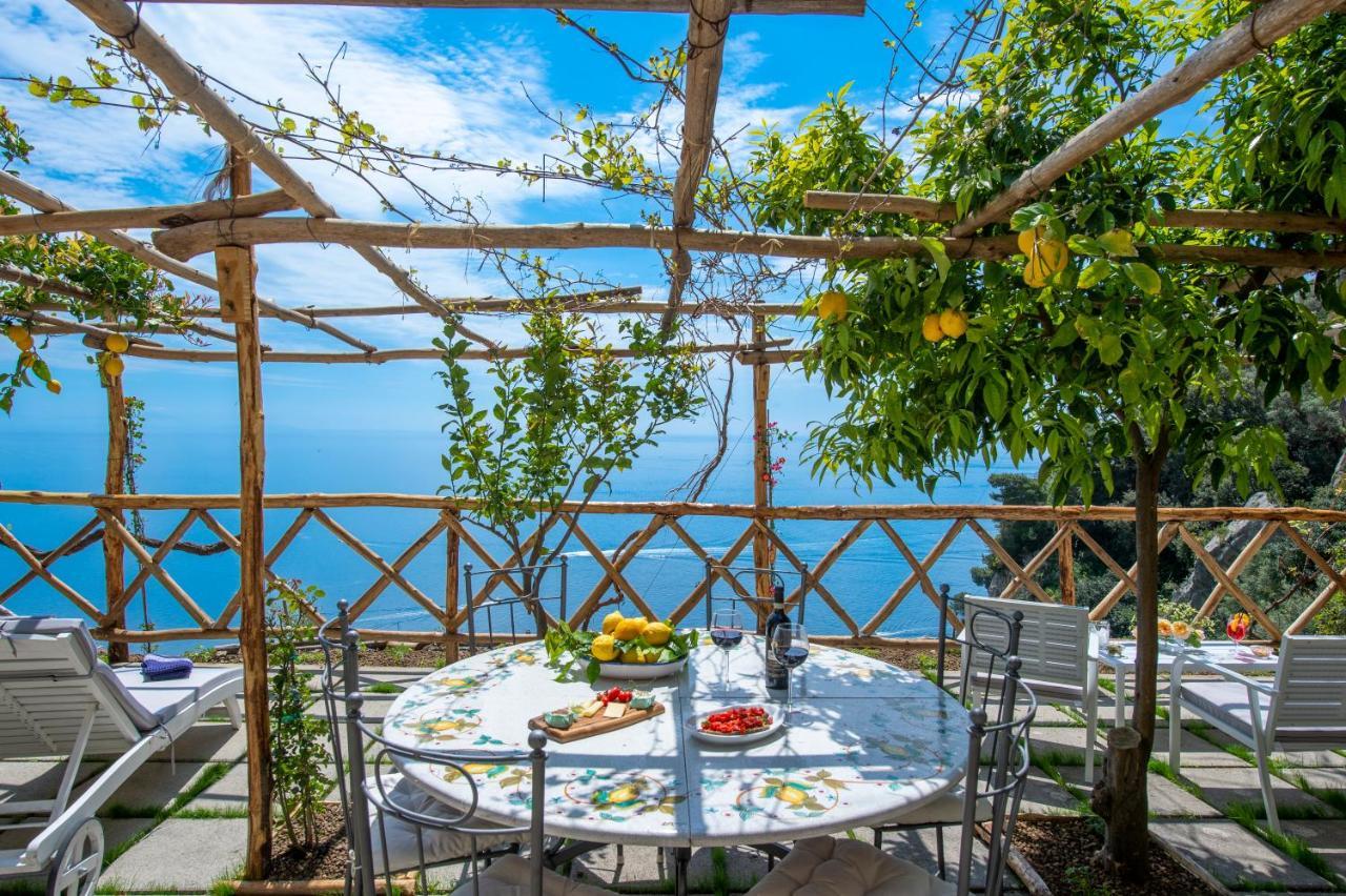 Villa Briganti Seaview Terrace Позітано Екстер'єр фото