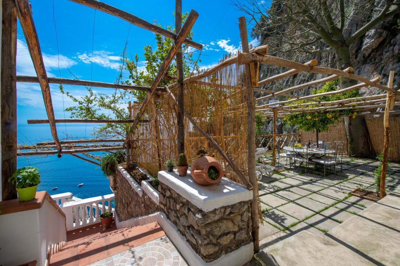 Villa Briganti Seaview Terrace Позітано Екстер'єр фото