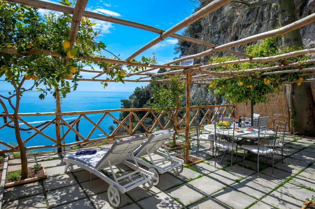 Villa Briganti Seaview Terrace Позітано Екстер'єр фото