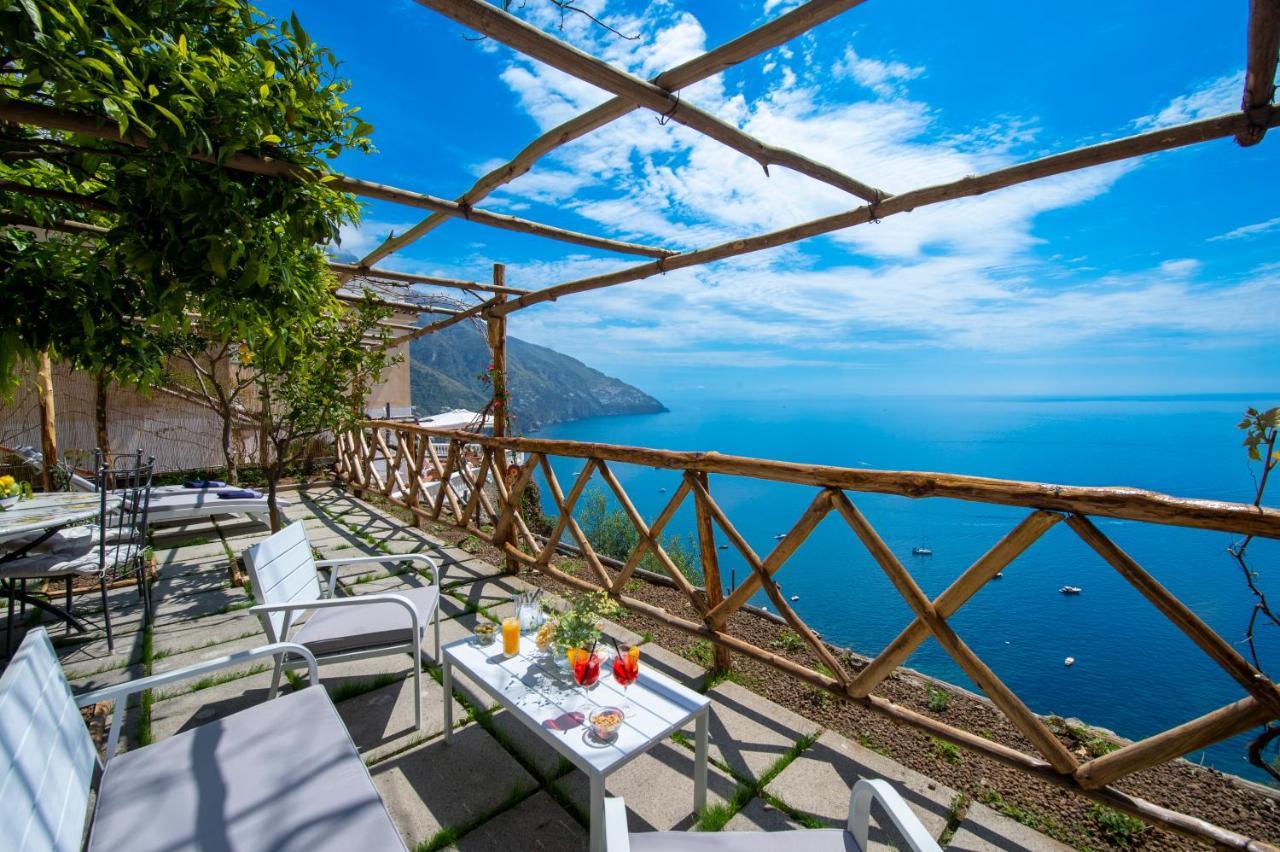Villa Briganti Seaview Terrace Позітано Екстер'єр фото
