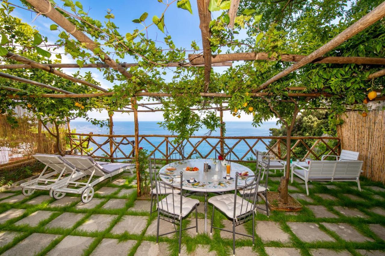 Villa Briganti Seaview Terrace Позітано Екстер'єр фото